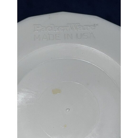 PackerWare Vintage Made In USA 1.5 Quart Plastic Handled Pitcher & 3 Cups - Picture 10 of 11